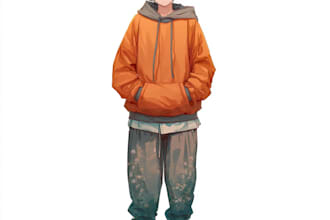 draw custom anime art of your oc, character