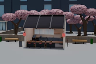 create stylized game ready environments or visualizations