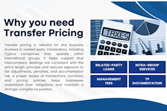 provide cyprus transfer pricing compliance services