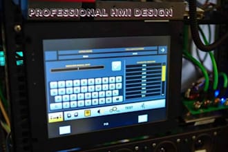 design professional hmi  for industrial automation systems