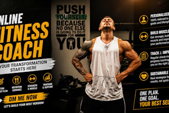 create a personalized workout, diet plan for muscle gain or fat loss