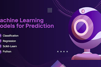 build a machine learning model for classification or regression using python