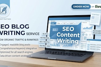 write SEO blog posts, articles, and technical content