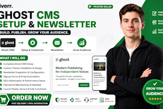 setup ghost cms ghost newsletter ghost website ghost self hosted