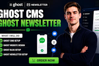 setup ghost cms ghost newsletter ghost website ghost self hosted