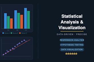 conduct statistical analysis to identify significance