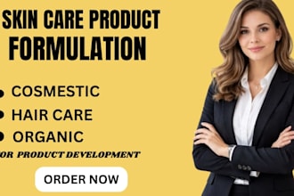 develop chemist of cosmetics and skin care formulation