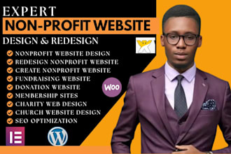 design non profit website charity website nonprofit website donation website ngo