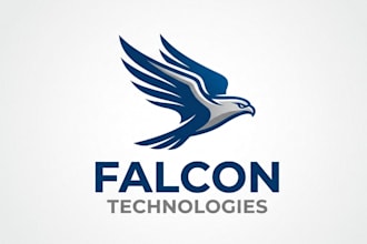 create hand drawn falcon eagle vintage logo with t shirt design