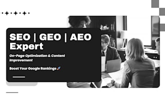 on page SEO GEO aeo optimization content optimization ranking boost