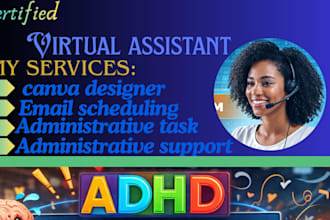 adhd virtual assistant executive virtual assistant personal virtual assistant