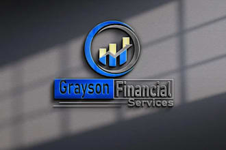 design accounting tax bookkeeping financial credit repair logo