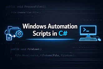 create windows tools in c sharp
