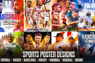 design sport flyer, sports poster, sport design, sports banner, sport graphics
