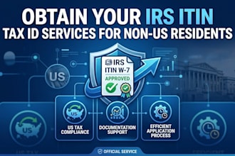 solve your irs itin and tax id issues for international clients