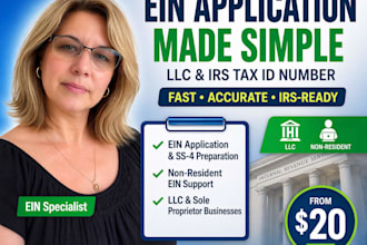 help you apply for ein for llc irs, tax id number, irs ein, llc ein