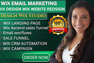 migrate wix website design wix studio redesign wix website wix funnel setup