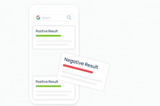 clutch ORM services to suppress negative links, online credibility capterra g2