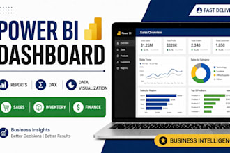 power bi dashboard and data visualization expert
