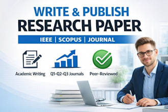 write, publish ieee conference paper, peer reviewed journal articles, q1, q2, q3