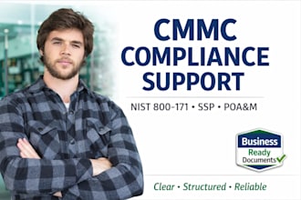 help you prepare cmmc and nist 800 171 compliance documentation