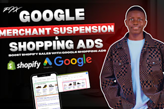 fix google merchant center suspension and gmc shopping ads for shopify store