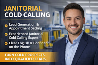cold calling, janitorial cold calling, janitorial, appointment setting