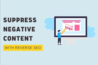 maintain online reputation management and suppress negative links reverse SEO