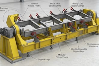 design professional welding and assembly fixtures