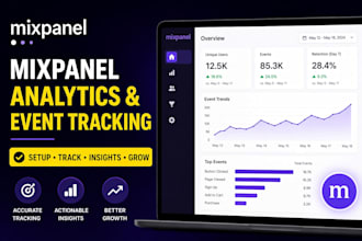 set up mixpanel analytics and event tracking configuration