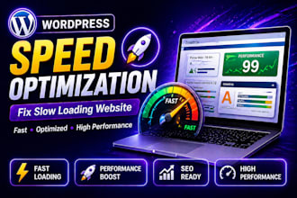 improve website loading speed and wordpress speed fast