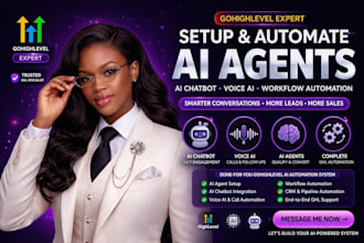 gohighlevel ai agent ai chatbot voice ai automation go high level ai automation
