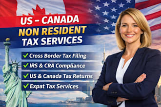 do US canada cross border tax and non resident tax filing