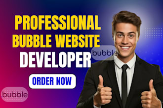 bubble website, bubble mvp, saas, adaloo app or website development