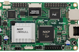 embedded linux pcb, nxp imx6ull, poe audio amplifier and sip voip hardware