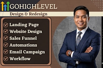 gohighlevel landing page go highlevel sales funnel go high level website saas