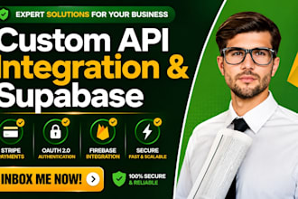 integrate apis oauth2 login stripe payments and firebase backend deployment