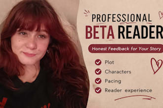 evaluate your manuscript with honest feedback