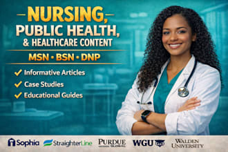 do sociology, psychology, nursing, health care and literature
