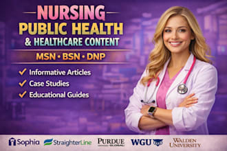 do sociology, psychology, nursing, health care and literature