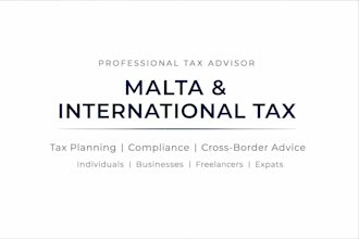 provide specialist maltese and international tax advice