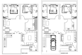 be draftsman for building plan, architecture blueprint, 2d floor plan in autocad