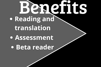 a service of beta reading
