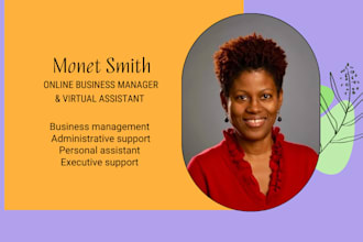 be your personal online business manager