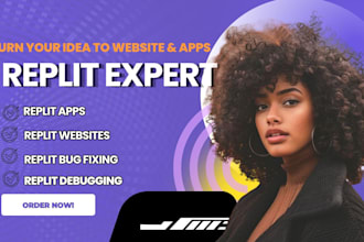 replit to wordpress replit websites integration replit app screenshot design