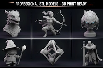model repair stl file repair modification stl edit for 3d printing