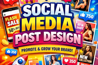 design social media posts