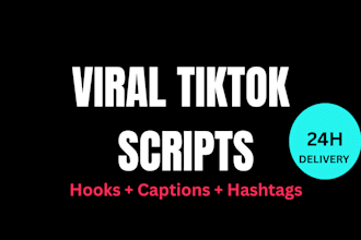 write viral tiktok scripts to boost your views