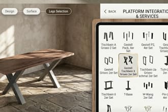 2d 3d product configurator furniture zakeke kickflip etsy customily pod store