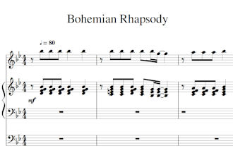 transcribe and engrave sheet music scores with musescore or finale
